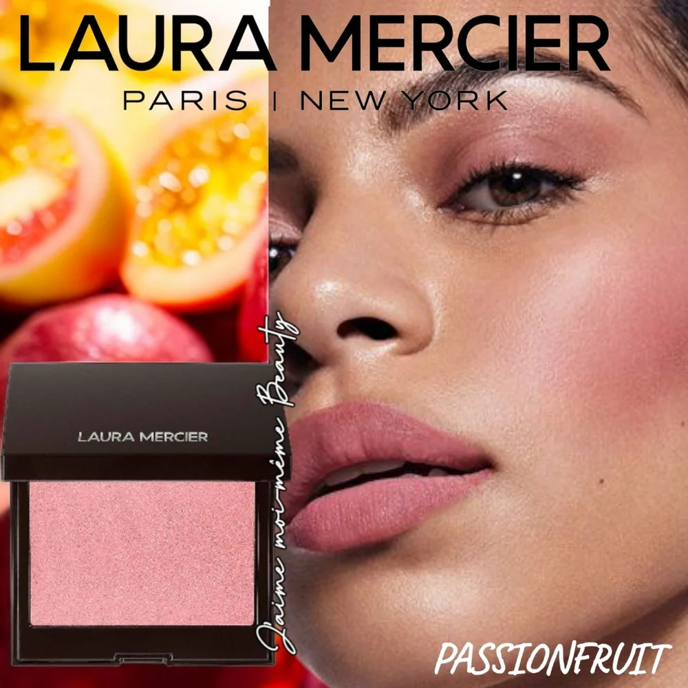 LAURA MERCIER COLOR INFUSION BLUSH IN PASSIONFRUIT (shimmering Pink)